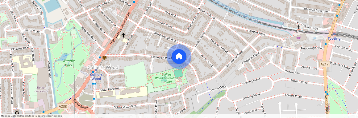 Cavendish Road, Colliers Wood, SW19