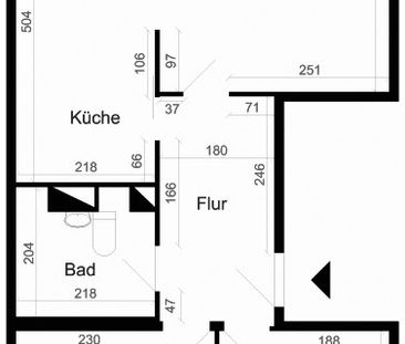 Gut geschnittene 3-Raumwohnung mit Blick ins Grüne - Photo 1