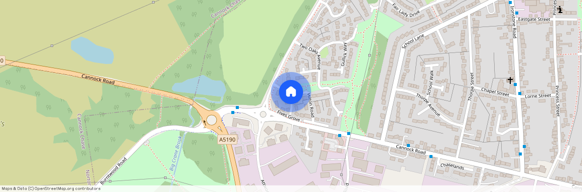 Hilton Road, Burntwood WS7