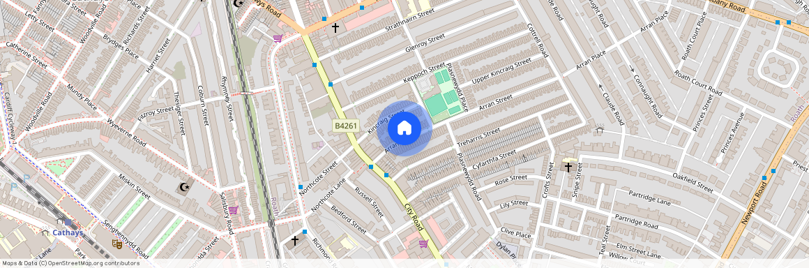 Arran Street, Roath, CF24