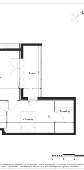 Location Appartement 2 pièces 50m² ST JORY 31790 - Photo 2