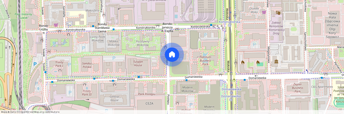 ul. Postępu 24, Służewiec, Mokotów, Warszawa, mazowieckie