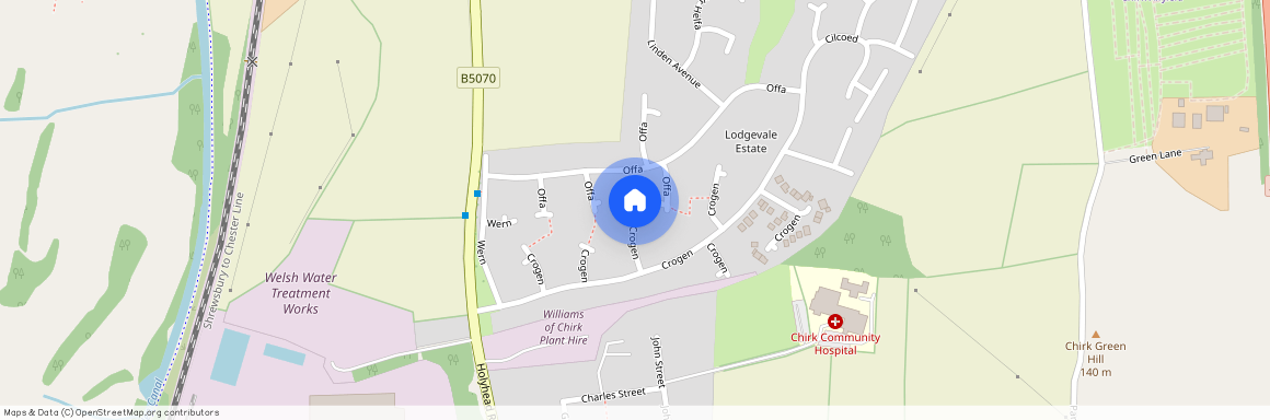 Crogen, Chirk, Wrexham, LL14