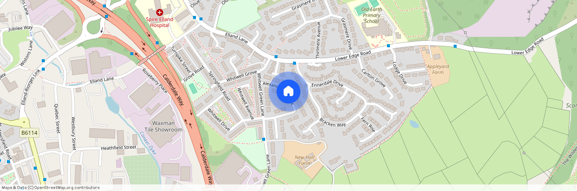 Alexandra Crescent, Lower Edge, Elland