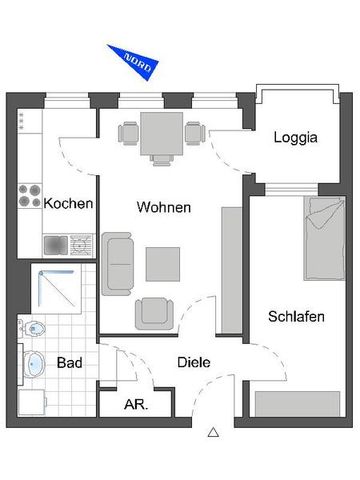 Aktives Senirenwohnen in Barmen nähe Zentrum. Mit WBS! - Photo 3