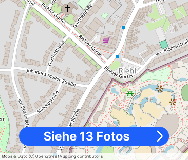 Helle 2 Zimmer-Altbauwohnung ( Große Wohnküche) - Foto 1