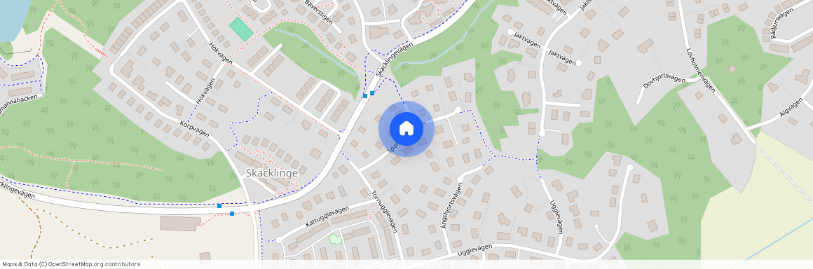 Sparvhöksvägen, Tumba