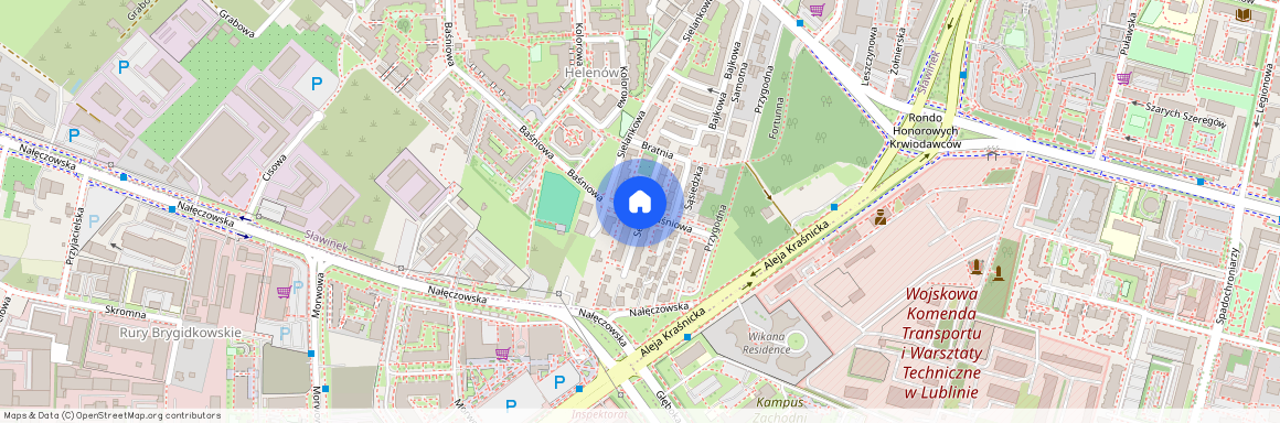 ul. Serdeczna, Sławinek, Lublin, lubelskie