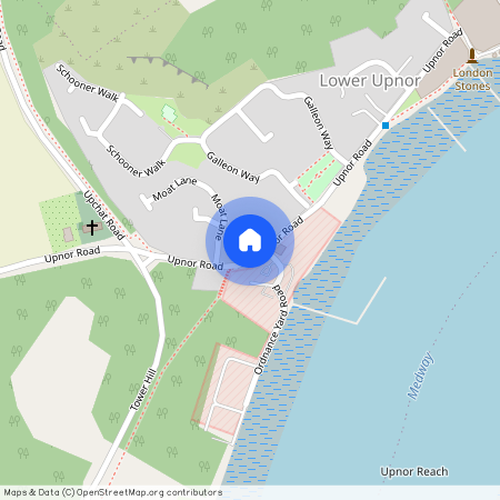 Upnor Road, Upnor, Rochester, Kent, ME2