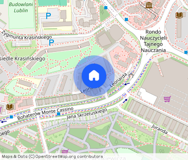 2 pok., Lsm, os. Krasińskiego, ul. Leonarda - Photo 1