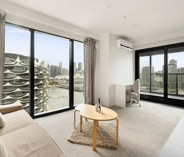 Live life on the harbour with this SEMI FURNISHED one bedroom apart... - Photo 1