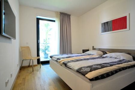 Modern möblierte Wohnung mit großer Terrasse in ruhiger, grüner Umgebung - Foto 3