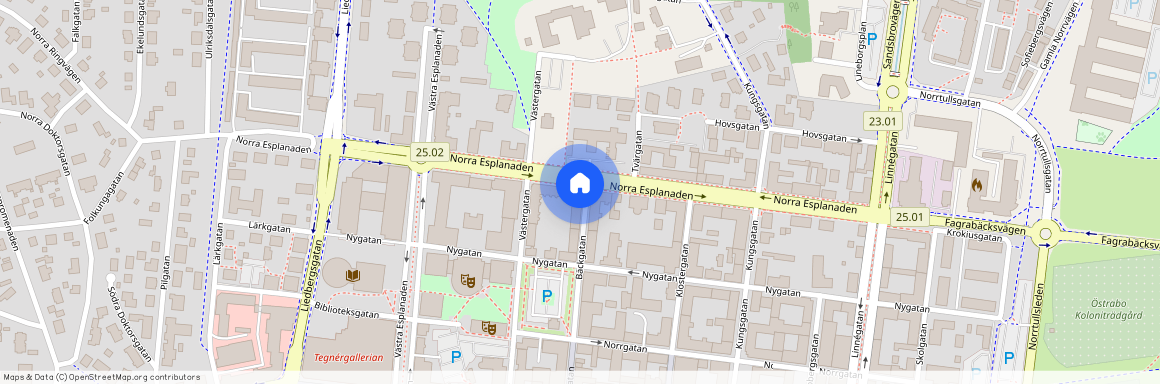 Söder, Växjö, Kronoberg, Bäckgatan 23C