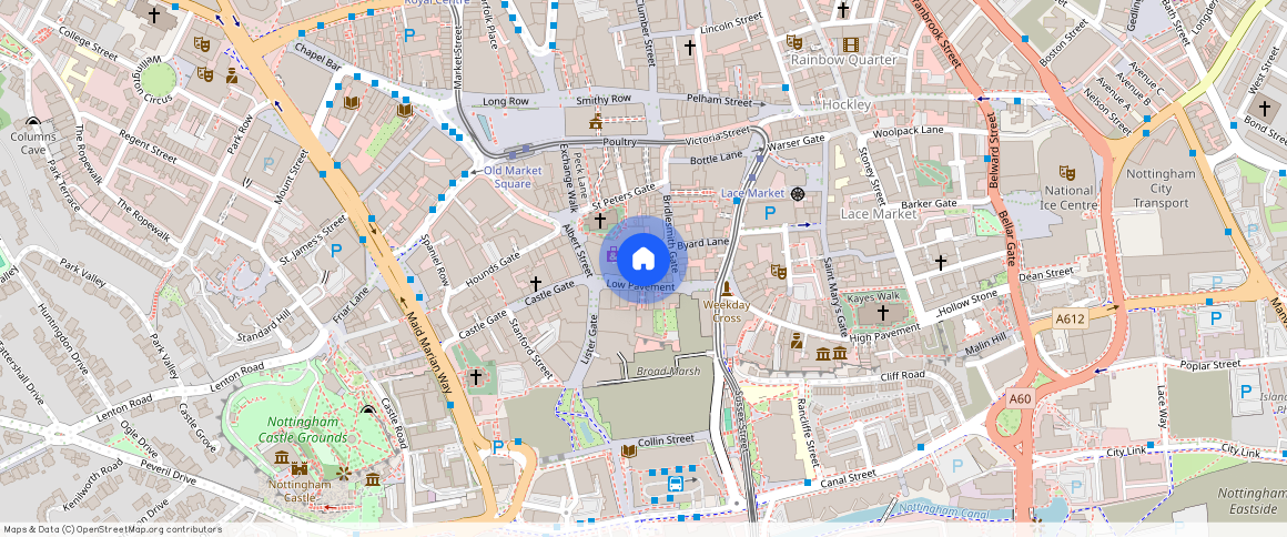 Flat 7 11-13 Low Pavement, Nottingham, NG1 7DQ