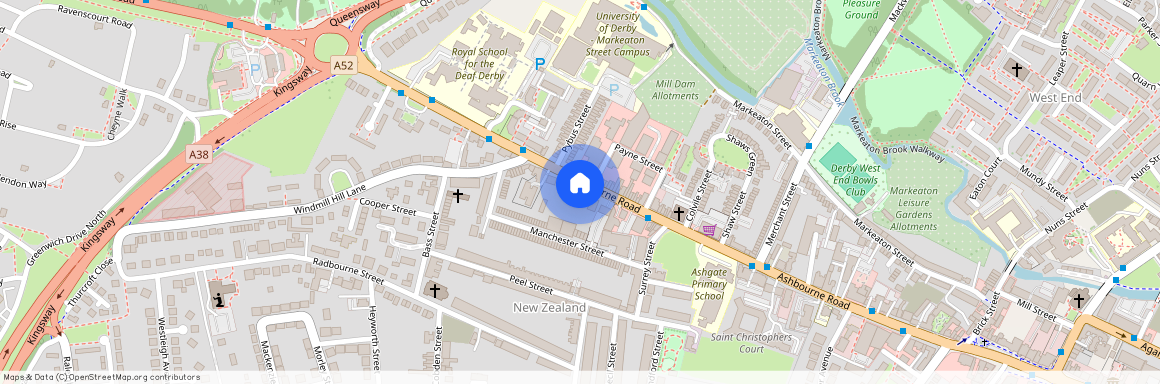 Ashbourne Road, Derby, City Centre, DE22
