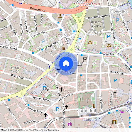Apartment D, Princess House, 122 Queen Street, Sheffield - Shared Property For Professionals