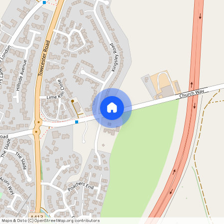 New Copse, Whittlebury Road, Wicken