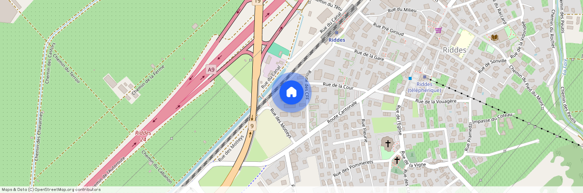 Route des CFF 9a, 1908 Riddes