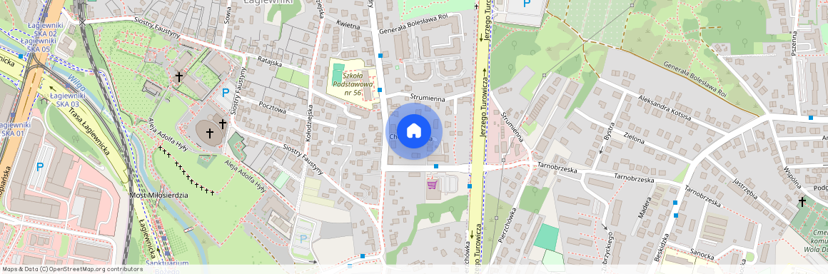 ul. Chochołowska, Łagiewniki, Łagiewniki-Borek Fałęcki, Kraków, małopolskie