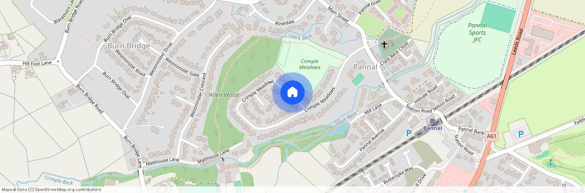 Crimple Meadows, Pannal, Harrogate, North Yorkshire, HG3