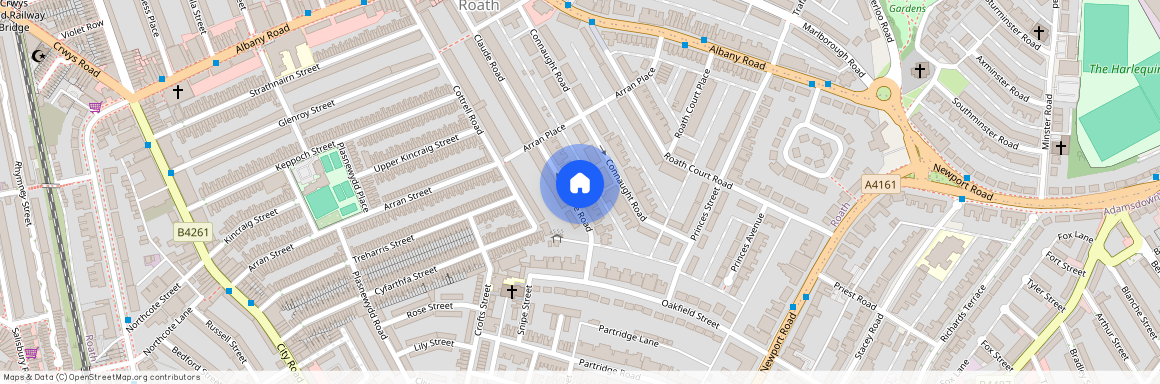 Claude Road, Roath CF24