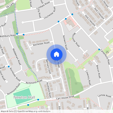 Rochester Road, Newton Hall, Durham, County Durham, DH1