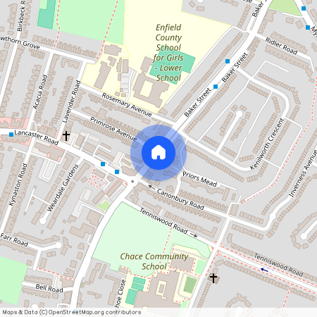 Baker Street, Enfield, Middlesex, EN1