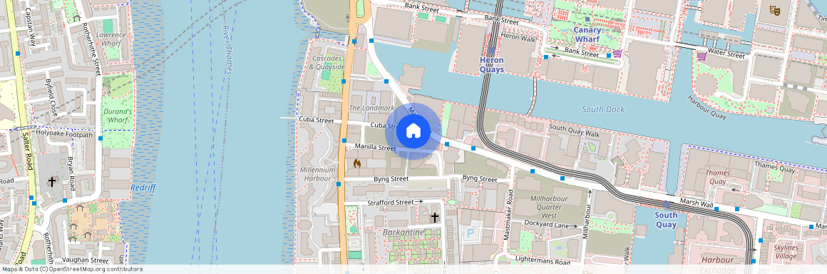 Block Wharf Cuba street (Canary Wharf), London, E14