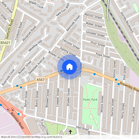 Knowsley Road, Bootle, Liverpool, L20