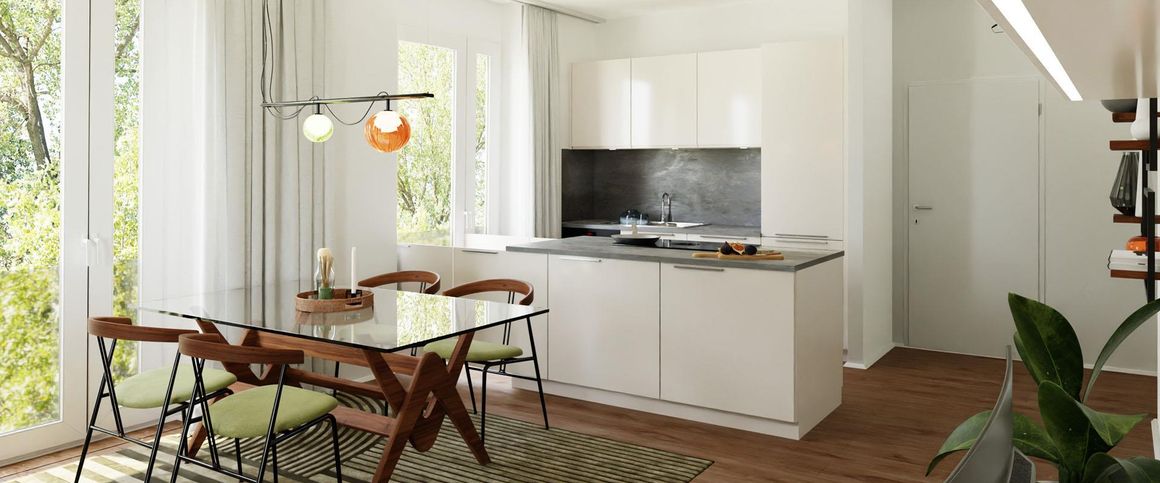 Urban Living – Exlusive 2-Zimmer-Wohnung mit Balkon am Fuße des Killesberg - Photo 1