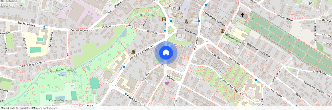 ul. Młyńska, Mikołów, mikołowski, śląskie