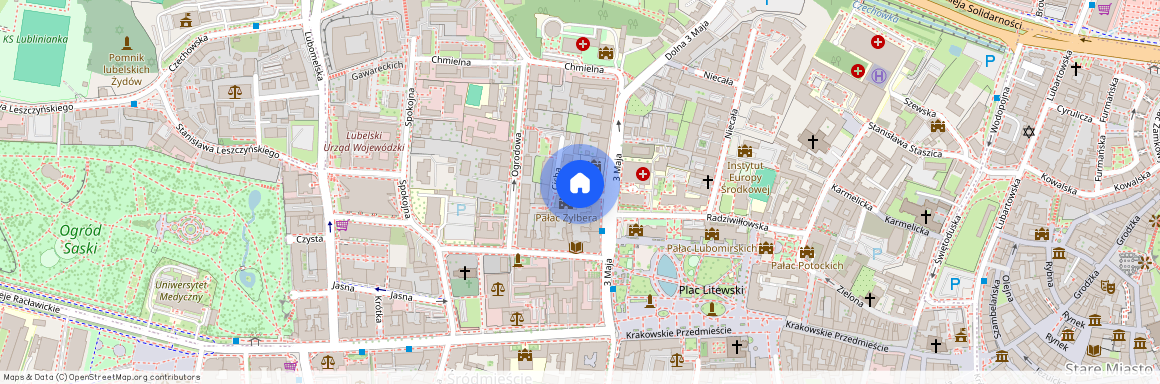 ul. Cicha, Śródmieście, Lublin, lubelskie