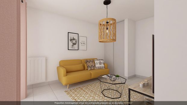 location Appartement T2 DE 42m² À MARSEILLE - Photo 1