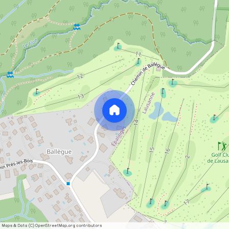 1066, Epalinges, Chemin De Ballègue, 70