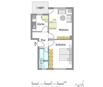 2-Zimmer-Wohnung in Mülheim-Saarn - Photo 2