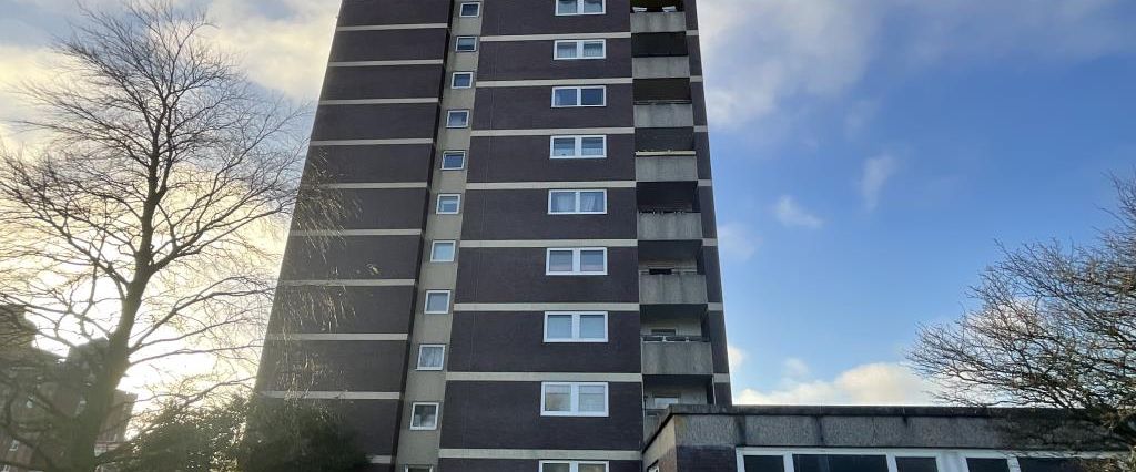 Modernisierte 3-ZKB-Balkonwohnung in der 8. Etage eines Hochhauses im Europaviertel zu vermieten! - Foto 1