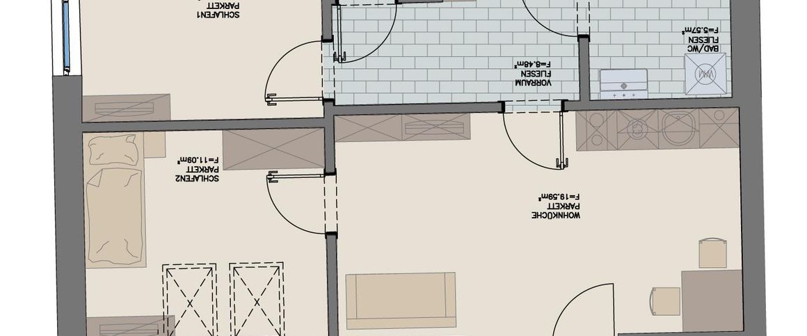 Gemütliche Wohnung im betreuten Wohnen - Foto 1