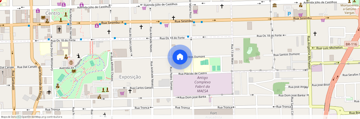 Rua Santos Dumont, 1004, Caxias Do Sul, Caxias Do Sul - RS, 95084-390, Brazil