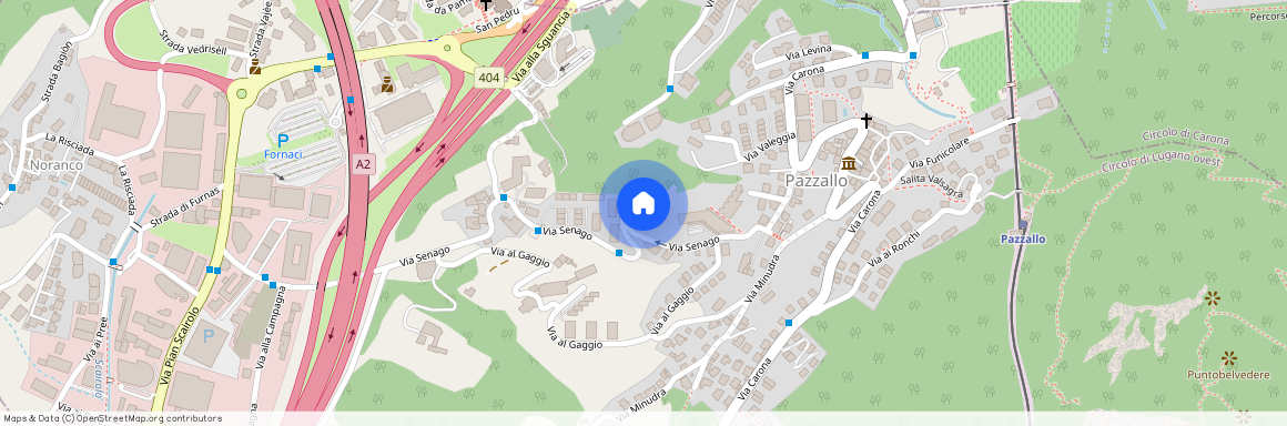 via Senago 4A, 6912 Pazzallo