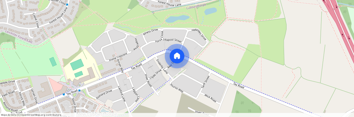 Tay Road, Lubbesthorpe, LE19