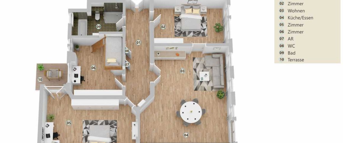 Altbau-Optik und moderne Ausstattung - top Wohnung sucht Sie! - Foto 1