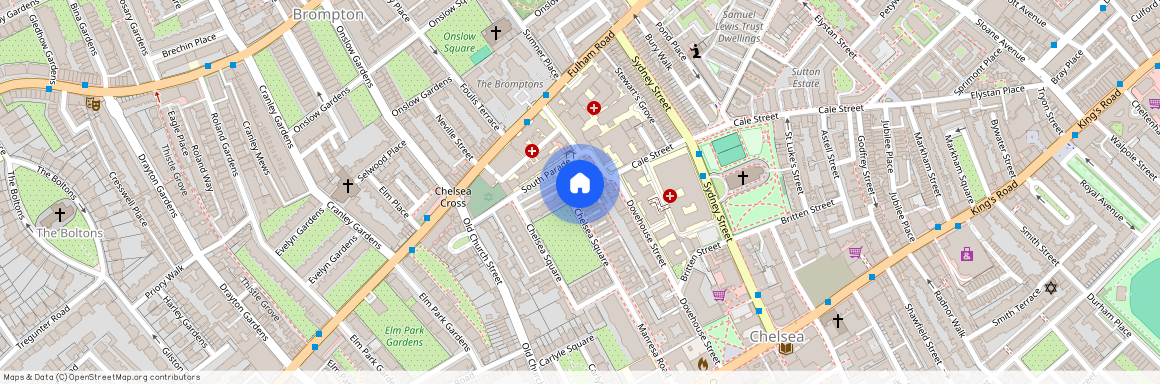 Chelsea Square, Chelsea, London, SW3