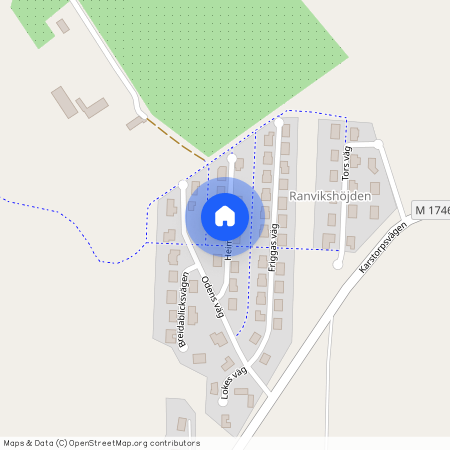 Heimdals väg, Skummeslövsstrand