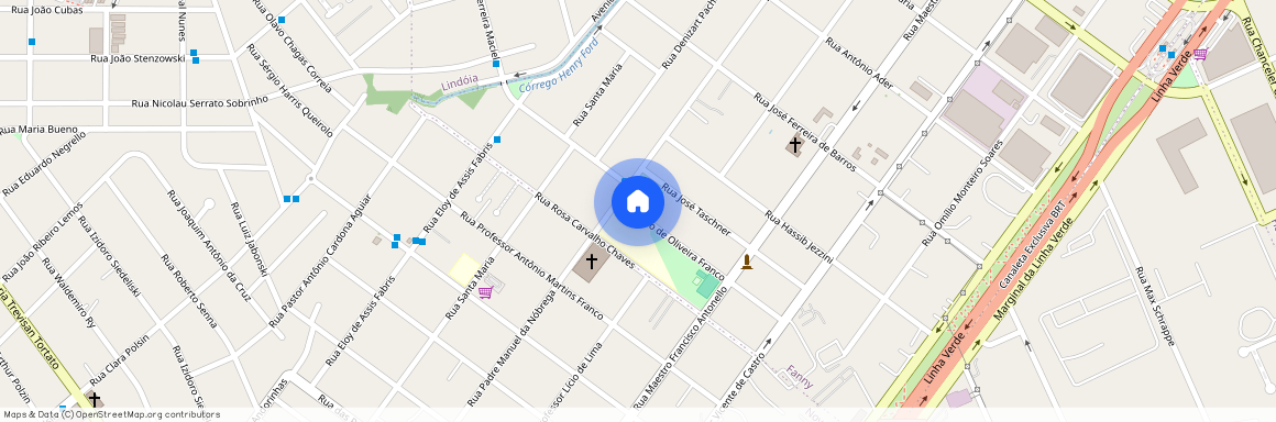 Rua João de Oliveira Franco, Fanny, Curitiba, PR, 81030380