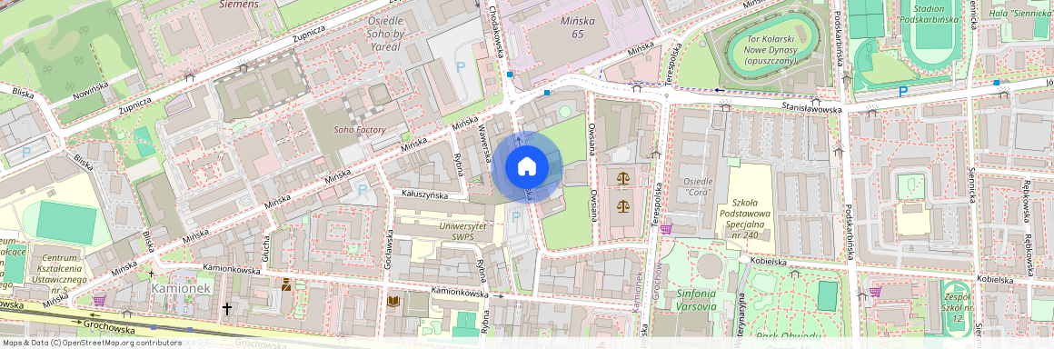 ul. Chodakowska, Kamionek, Praga-Południe, Warszawa, mazowieckie