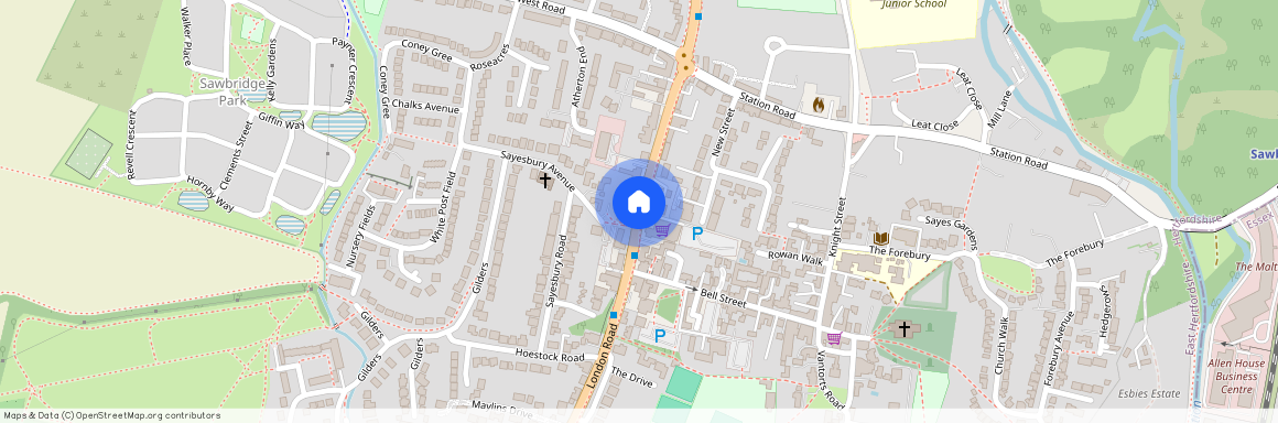 The Maples, London Road, Sawbridgeworth, Hertfordshire, CM21