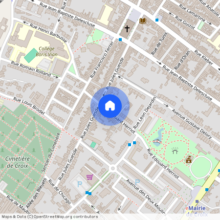 124 Rue Edouard Herriot, 59170, Croix