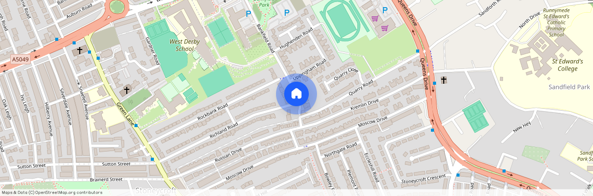 Bankfield Road, Liverpool, Merseyside, L13