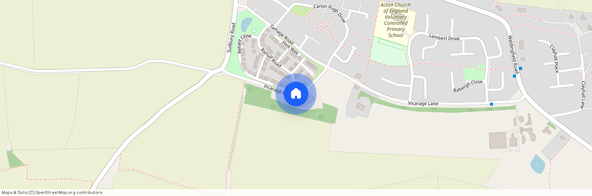 Vicarage Lane, Sudbury