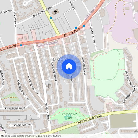 Gladstone Street, Basford (S-O-T), Stoke-On-Trent